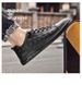 Embossed Crocodile Pattern Men's Shoes Men's White Board Shoes Men's Casual Leather Shoes_vogvips.com