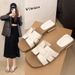 Foreign Trade Large Size Chunky Heel Women, 2025 Summer New Style, Square Toe High Heel, European And American Casual_vogvips.com
