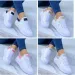2026 Autumn Shoes Waterproof White Sneakers For Women Korean Version Lace Up Casual Flat Sport Shoes Ladies Vulcanized Shoes_vogvips.com