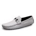 Driving Men's Shoes Men's Casual Sewn Leather Shoes Lazy Hundred Bean Shoes_vogvips.com