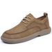 European Warm Series 2025 New Mid-Calf Trendy Martin Boots British Style Fashion Versatile Mid-Top Brown Men's Shoes_vogvips.com