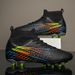 High-Top Soccer Cleats For Men & Women - AG/TF Studs For Outdoor Training & Matches - Lightweight Synthetic Leather Upper With Anti-Slip Rubber Sole -_vogvips.com