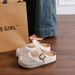 2026 Fresh Summer Lightweight Mesh-Upper Round-Toe Low-Heel Casual Slip-Ons For Women – Breathable PVC Sole – Solid Color Flat Leisure Shoes_vogvips.com