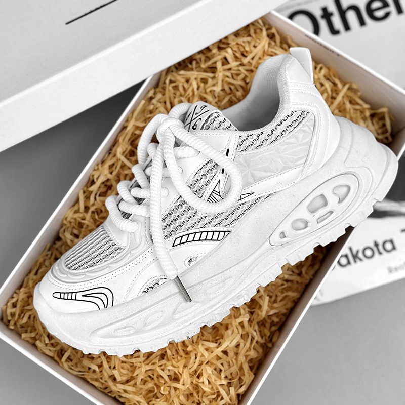 Men's Shoes Paris Daddy Shoes Men's 9th Generation New Thick Soled Heightened Casual Sports Shoes Spring And Autumn Trendy Brand_vogvips.com