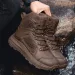 Men's Boots Outdoor Leather Hiking Shoes Men Hunting Work Safty Shoes Men's Desert Boots Ankle Boots_vogvips.com