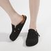 Women's Shoes New Spring And Autumn Outerwear Thick Soled Slip On Mules Closed Toe Half Slip On Winter_vogvips.com