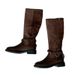 2025 New Autumn Winter French Style Genuine Leather High Women Square Toe Chunky Heel Riding Over-the-Knee Long Boots_vogvips.com
