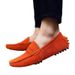 Men's Suede Pea Shoes Men's Shoe Cover Shoes Casual Shoes_vogvips.com
