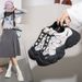 Canvas Shoes Schoolgirl Versatile Thick Baseplate Shoes Casual Shoes_vogvips.com