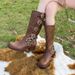 Belt Buckle Thick Heel Platform For Women 2025 Winter New British Style Versatile Over-the-Knee Long Knight Boots_vogvips.com