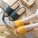 Factory Direct Sales! Japanese-style Linen Home Mop Soft Sole Non-slip Male And Female Couples Home Floor Shoes Thermal Cotton Slippers_vogvips.com