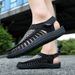 Summer New Men's Brand Designer Fashion Casual Outdoor Waders Large Size Hand-woven High Quality Beach Sandals For Men_vogvips.com