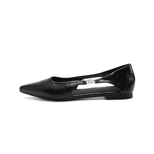Women's Hollow out Flat Sandals Pointed Toe Open Toe Low Cut Summer Wear Exquisitely Beautiful And Sophisticated Shoes_vogvips.com