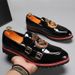 British Style Leather Shoes Men's Breathable Business Formal Shoes Spring And Autumn Men's Slip-on Monk Shoes Casual All-match Trendy Shoes_vogvips.com