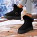 Women's Winter Snow Boots With Thick Fur Lining, Non-Slip Rubber Sole & Chunky Platform For Extreme Warmth & Comfort_vogvips.com