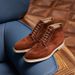 European Warm Series British Style Martin Short Men's High-top Work Boots Thick-soled Casual Suede Leather Shoes_vogvips.com