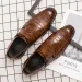 Mens Dress Mon Casual Leather Formal Fashion Wedding Designer Loafers Oxfords Business Shoes For Men With Free Shipping_vogvips.com