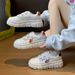 Little White Shoes Female And Female Students Leisure Sports Versatile Board Shoes Street Shooting_vogvips.com