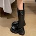 Over-the-Knee For Women, Long Autumn 2025 New Thick-Soled Western Riding Boots, Slimming Cowboy Boots_vogvips.com