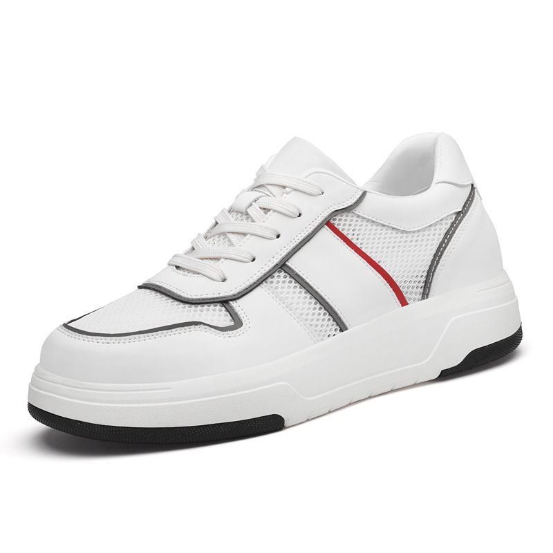 Men's Shoes Heightening Breathable Small White Shoes Men's Thick-soled Heightening Sports Shoes Casual Board Shoes_vogvips.com