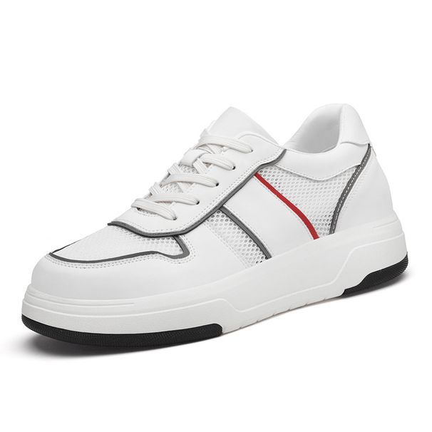 Men's Shoes Heightening Breathable Small White Shoes Men's Thick-soled Heightening Sports Shoes Casual Board Shoes_vogvips.com
