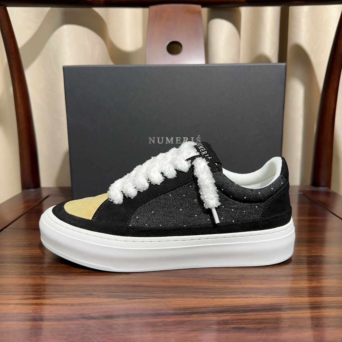 Numeris Men's Casual Sports Shoes Chunky Fashionable Versatile Cross-Border Export High Street Luxury Brand_vogvips.com