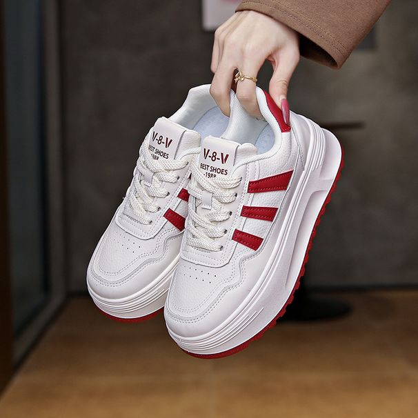 Little White Shoes Children Girls Students Leisure Sports Versatile Board Shoes Street Shooting_vogvips.com