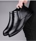 Men's Cotton Shoes Genuine Leather Wool Velvet Warm Middle-aged Father Men's Casual Men's Shoes Wholesale_vogvips.com