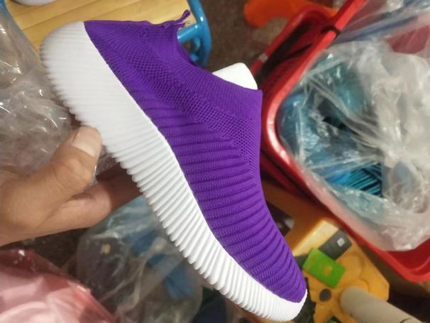 2025 Elastic Socks Flat Bottom Sports And Casual Lightweight Cover Footwear Women's Shoes 35-43_vogvips.com