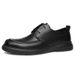 Summer hollow leather shoes men's leather high-end large size men's shoes summer breathable business dress men's style Derby shoes_vogvips.com
