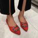 Women's Shoes Toe Shoes Women's Flat Shallow Mouth Single Shoes Pointed Toe Fashionable Slip On Lazy Shoes Loafers_vogvips.com