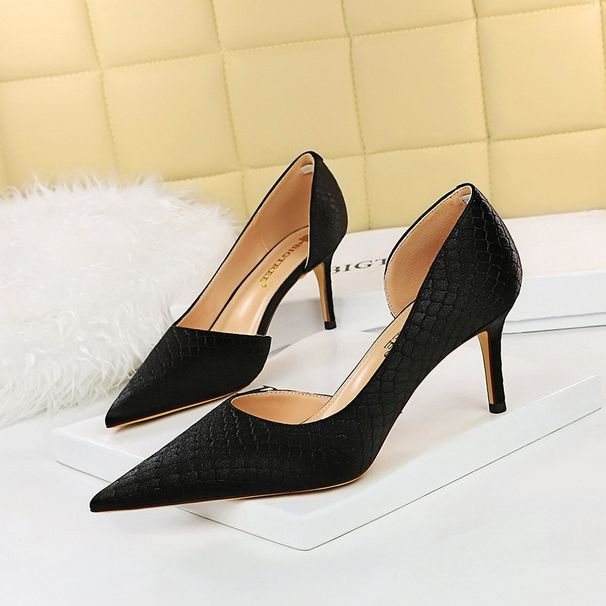 Elegant Satin Pointed Toe Stiletto Heels Women Chic Open High Heel Pumps For Parties Evening Events Sizes_vogvips.com