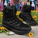 Military Boots, Outdoor Hiking And Mountaineering Shoes, Battlefield Boots, Desert Wear Resistant Training Boots_vogvips.com