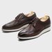 Classic Wingtip Brogue Mens Derby Shoes Genuine Leather Lace-Up Casual Business Office Luxury Brand Man Shoes Oxfords Sneakers_vogvips.com