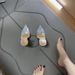 Summernew Arrivalsexy Transparent High Heels Women's Stiletto Pointed Toe Closed-toe Sandals Outwearfashion Sandals_vogvips.com