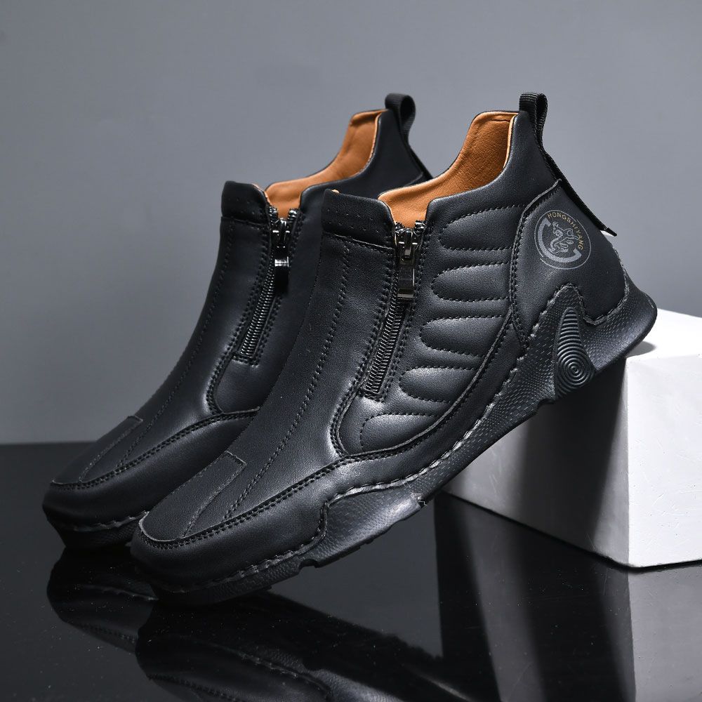 Octopus Men's Shoes High Top Martin Boots Men's Casual Short Boots_vogvips.com
