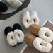 keke Thickened Fleece Cotton Women, Non-Slip, Warm, Outdoor And Indoor Home Slippers For Winter_vogvips.com