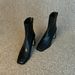 Lancui Edition~ Square Toe High Heel Elegant Versatile Height Increasing Slim For Women Genuine Leather British Style_vogvips.com