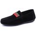 Frosted Suede Slip-on Soft-soled Suede Lazy British Style High-end Peas_vogvips.com