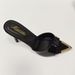 Internet Celebrity 2025 Patent Leather High Heels New Slippers Summer Women Fashion Sexy Outdoor Pointed Toe One-Strap_vogvips.com