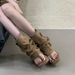 First Encounter Summer 2026 Model Thick Heel Thong Toe Boots Women's Roman Open-Toe Sandals_vogvips.com