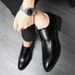 Plus Size Spring New British Style Business Formal Pointed Toe Leather Men's Trendy Slip-On Casual Shoes_vogvips.com