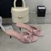Summernew Arrivalsatin Round Toe Stiletto Super Popular Fairy Style Flip-flops Elegant High Heels Flip-flops_vogvips.com