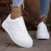 Spring Women Thick Soled Summer Trendy Versatile Mesh Breathable Board Comfortable Walking White Shoes Tenis De Moda_vogvips.com