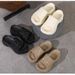 High Heel Eva Slippers Summer Outdoor Thick Bottom Heightening Flip Flops Non Slip Wear Resistant Breathable Sandals_vogvips.com