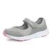 Summer Casual Soft Portable Sneakers Walking Flat Soles For Women Breathable Slip On White Shoes_vogvips.com