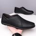2025 Spring And Autumn New Men's Casual Shoes, Leather Soft Sole Slip-On Loafers For Men, Wholesale Available_vogvips.com