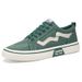 Men's Extra Wide Canvas Sneakers - Breathable Casual Slip-On Shoes For All Seasons, Lightweight & Comfortable With EVA Sole_vogvips.com