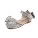 Baby Little CuHK Children's Bow Bright Diamond Single Shoes Dance Performance_vogvips.com