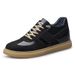 Height-increasing Casual Board Shoes, First Layer Cowhide Retro German Training Shoes, Men's Genuine Leather Reinforced Sewing Line, Beef Tendon Sole_vogvips.com